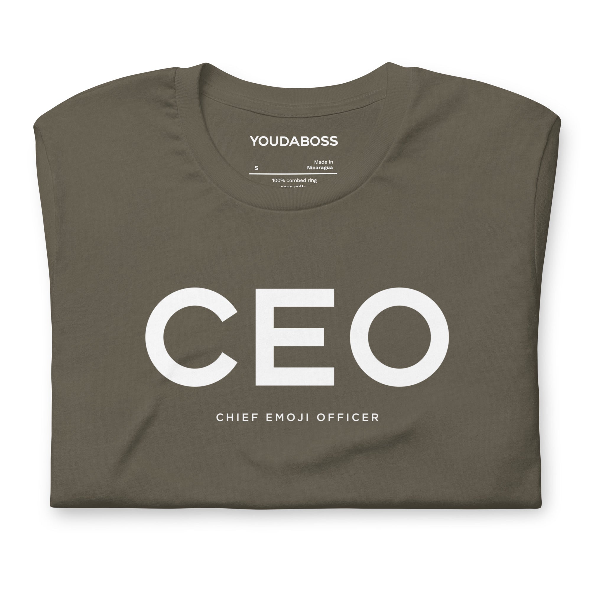 Chief Emoji Officer – Unisex t-shirt