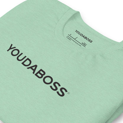 YOUDABOSS Black Print – Unisex t-shirt