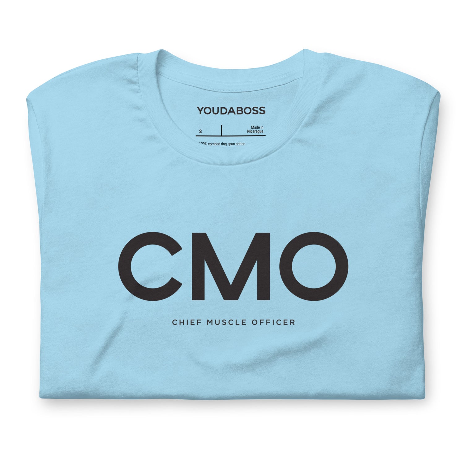 Chief Muscle Officer - Black Print – Unisex t-shirt