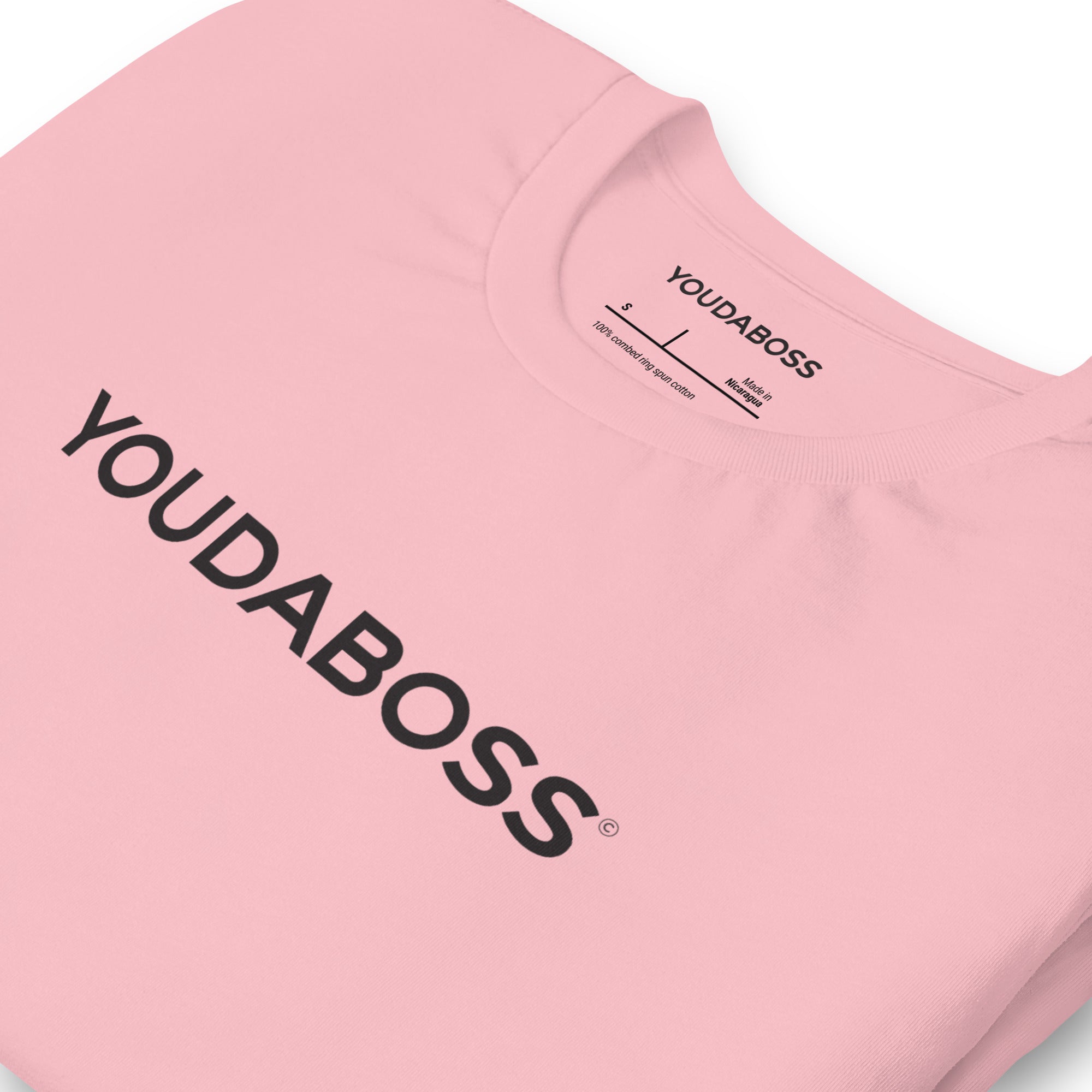 YOUDABOSS Black Print – Unisex t-shirt